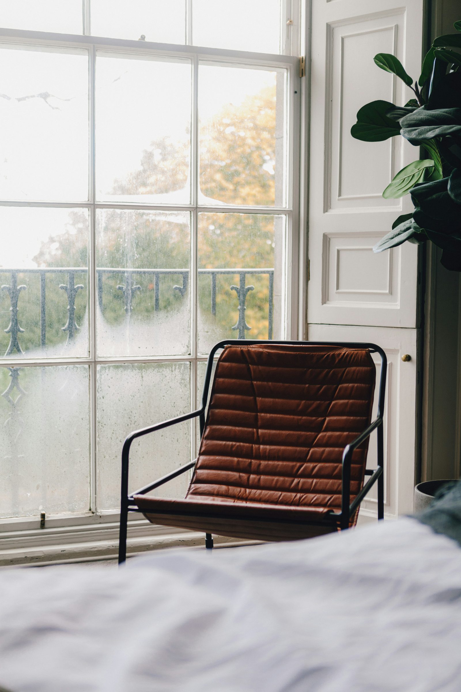 Interior of a UK short-let property